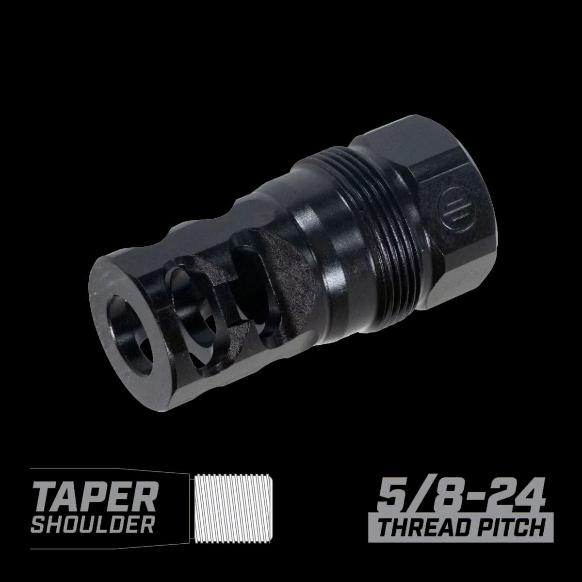 PWS FRC 2-PORT 308 COMPENSATOR TAPERED 5/8-24