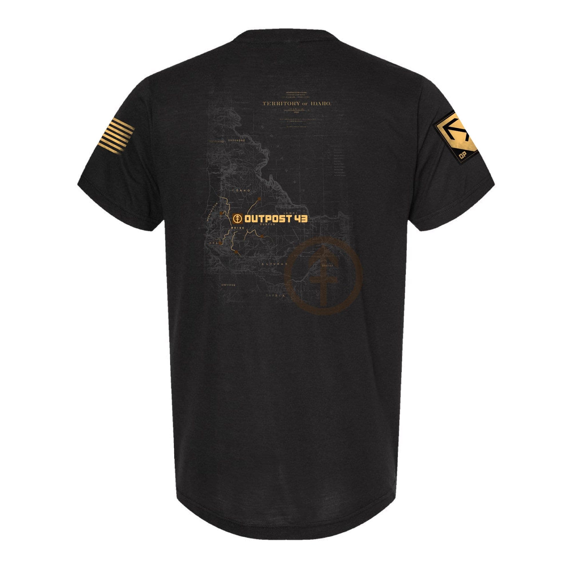 Outpost 43 Idaho Map Shirt