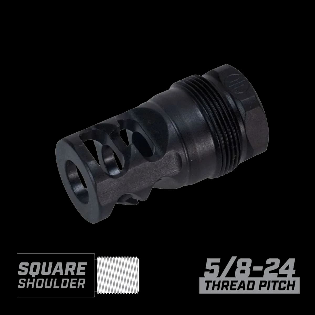 PWS FRC 2-PORT 308 COMPENSATOR FLAT 5/8-24