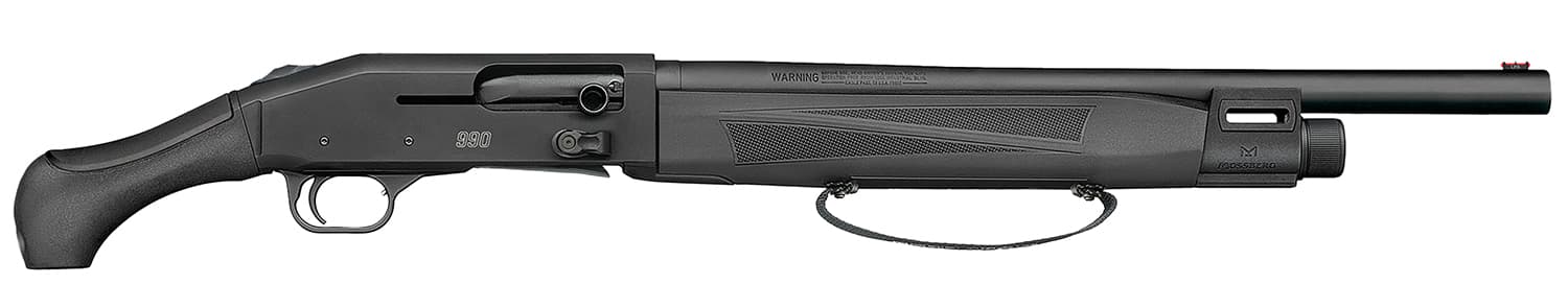MOSSBERG 990 AFTERSHOCK 12GA SEMI-AUTO 3" 5+1 18.5" MATTE BLUED